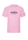 Camiseta manga corta rosa