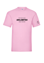 Camiseta manga corta rosa