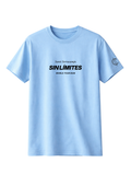 Camiseta manga corta azul